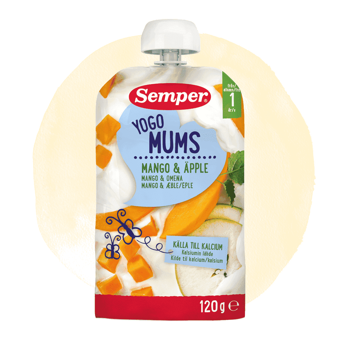 Yogomums mango & omena 1v
