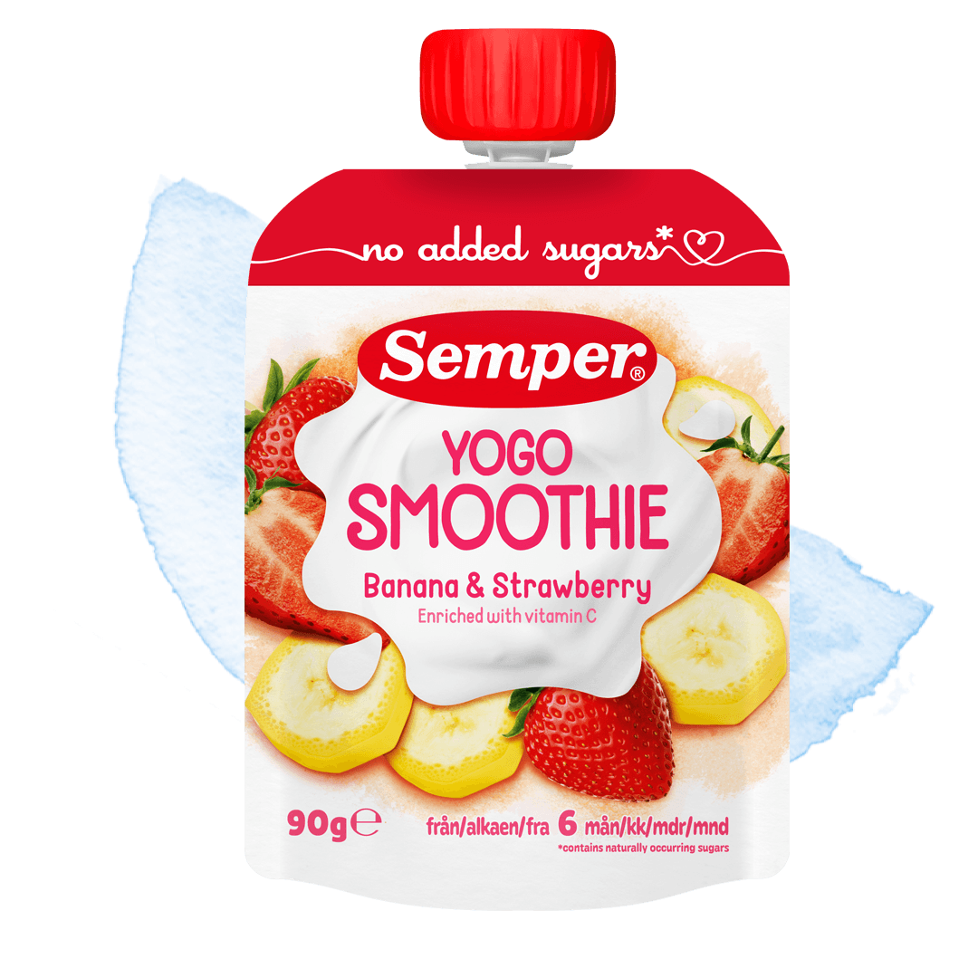 Yogo smoothie banaania & mansikkaa 6kk