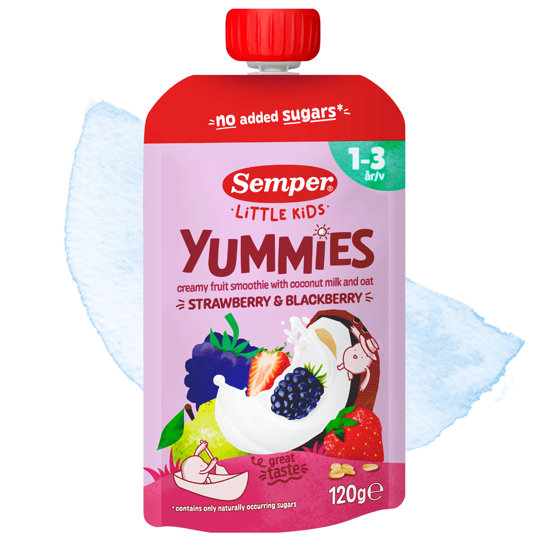 Yummies Mansikka & Karhunvatukka - Semper Lastenroukka